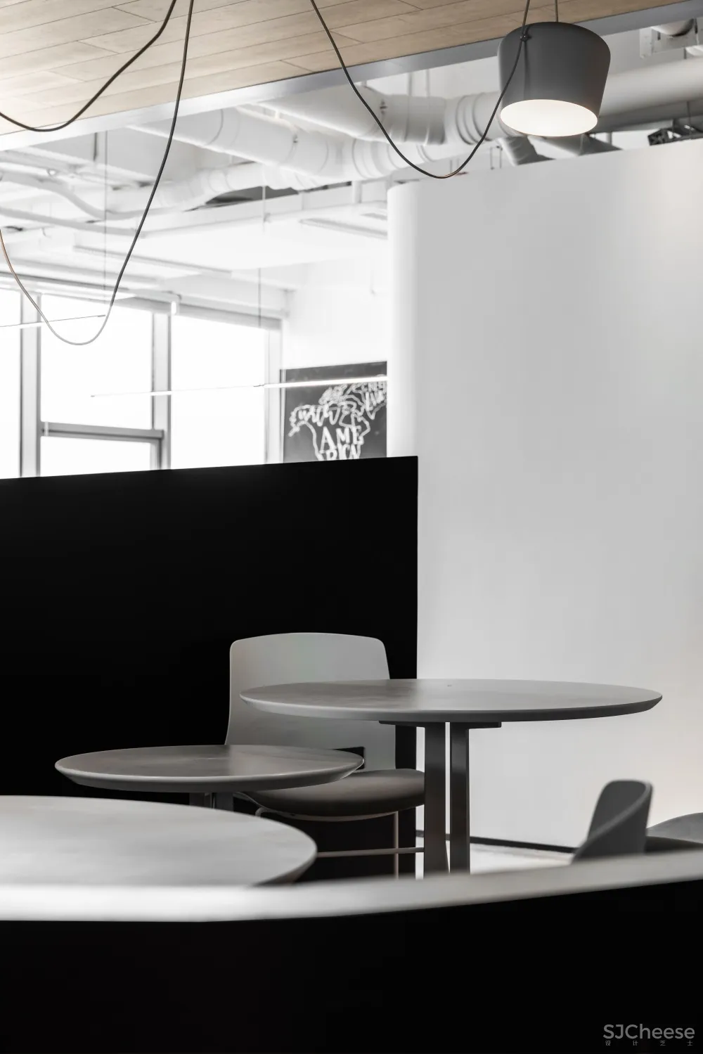 成都向上空间设计 | 办公空间<蓝•白>