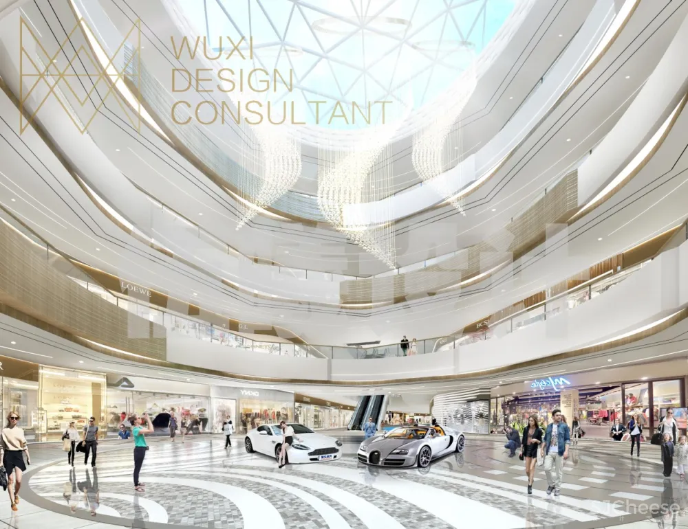 WUD伍曦出品:莆田涵江“未来水世界” ——水韵城•天虹购物中心