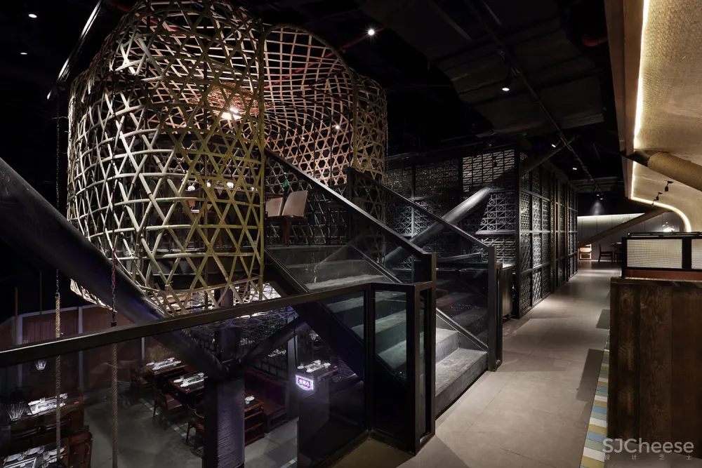 川菜餐厅设计火锅餐厅设计,艺鼎新作:可辣可不辣的老船说火锅