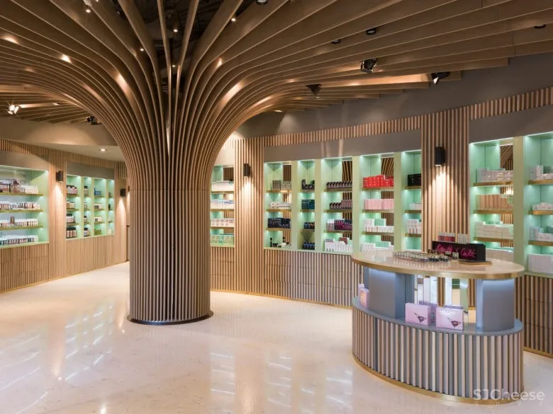 Telli Bio精品店,Arrow architects设计