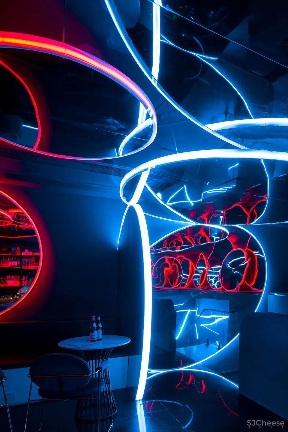 新作 | 南京缐状建筑设计研究室:杭州 噪音银行酒吧