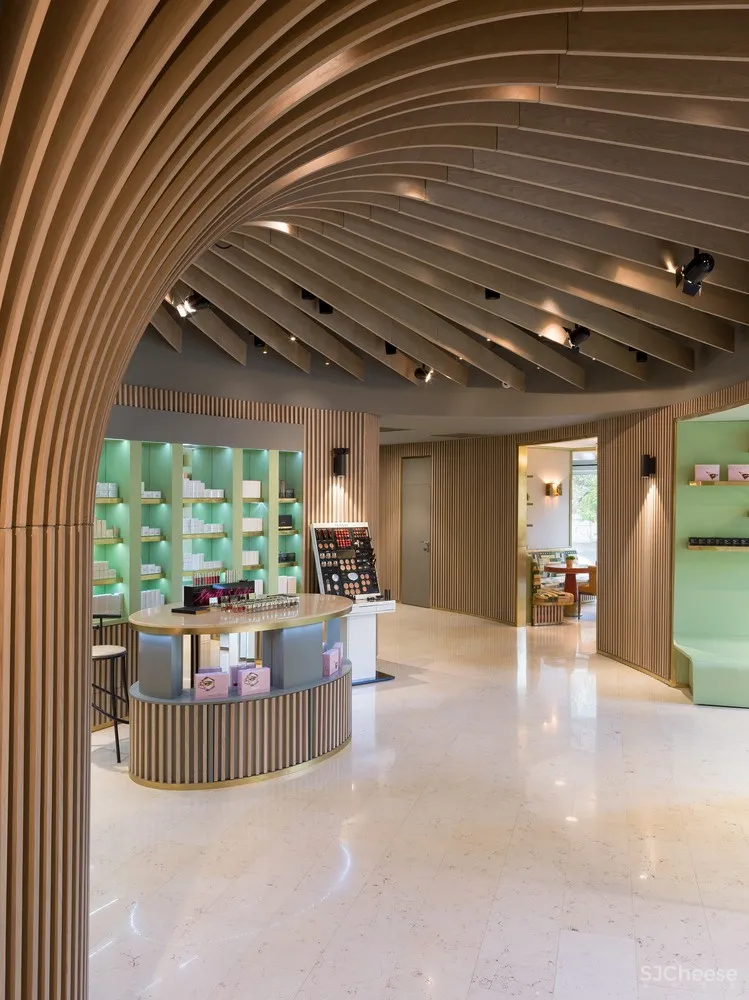 Telli Bio精品店,Arrow architects设计