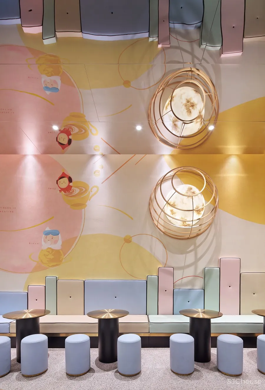 甜品空间设计 艺鼎新作：酱宝之家