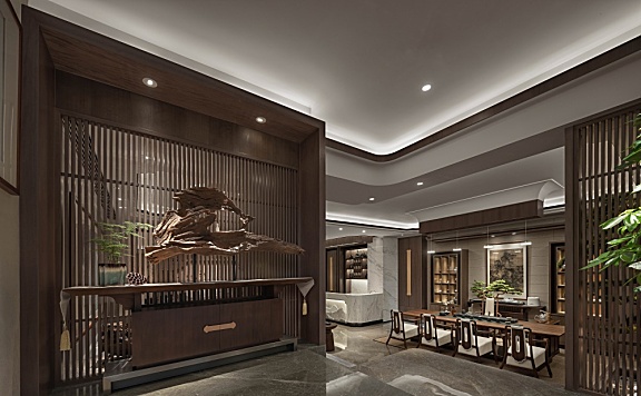 佳易设计 | 深圳繁华一隅的中式会所-随苑