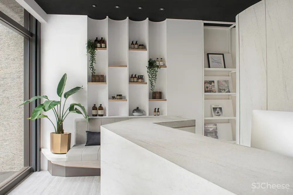 慕白 .理发屋商业室内空间/台湾漢玥室內設計