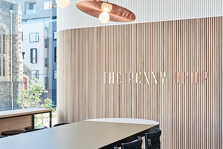 WE ARE HUNTLY设计,墨尔本PENNY DROP咖啡店