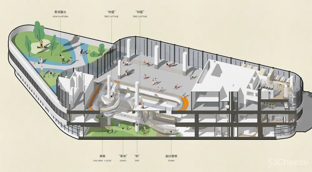 首发 | 立木将幼儿园搬入海边“邮轮”