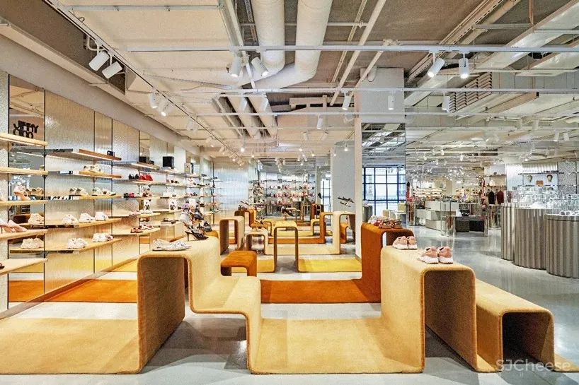 首发 | bjarke ingels group为香榭丽舍大街的老佛爷百货公司设计了新的旗舰店