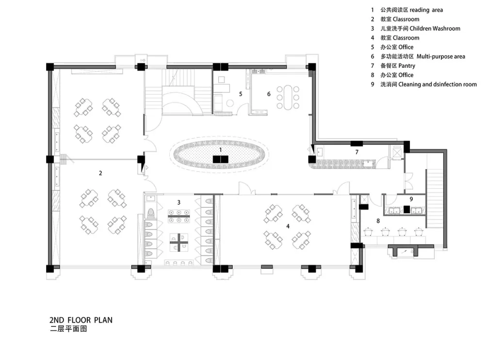 杭州巨合建筑设计 | 粒粒森国际双语私塾