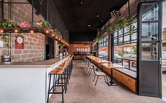 首发 | Laje 54 Arquitetura,Gastro实验室酒吧