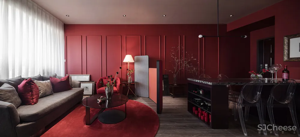 黎秋辰 | 楝今 / 静与扬的红烈交织