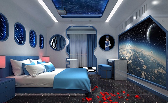 主题酒店设计案例——东方豪都主题酒店