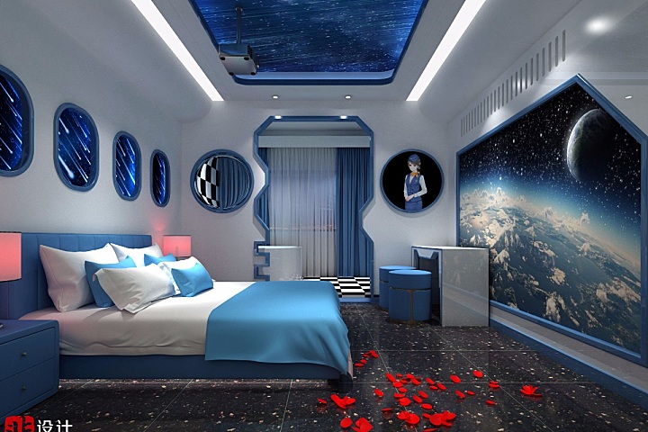 主题酒店设计案例——东方豪都主题酒店