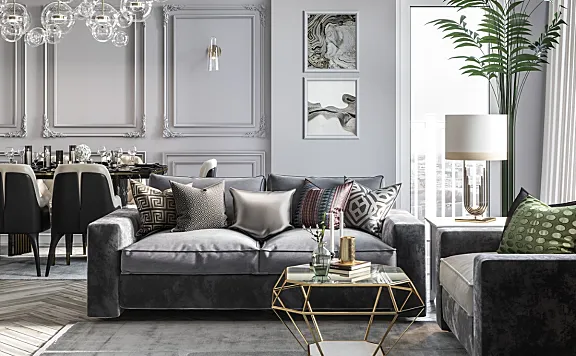 欧式风格室内设计高清实景参考图片丨94套 2000张丨1.26G