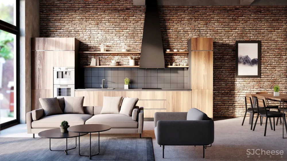 9大常见风格住宅客厅空间高清实景参考图丨2500张丨3.09G