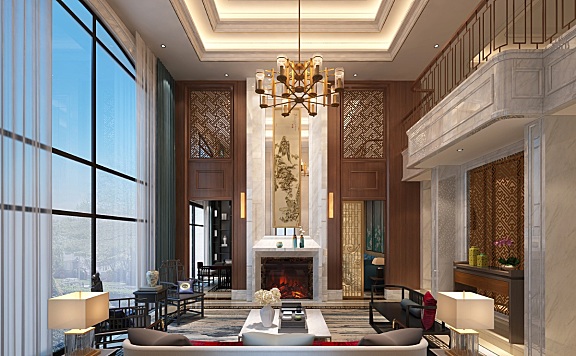 上海策居设计-赣州峰山国际2000m²独栋别墅豪宅效果图-全套CAD&PDF施工图-188M