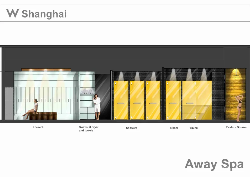 上海外滩W酒店全套资料-设计方案效果图CAD扩初施工图物料清单实景照片 1.8G