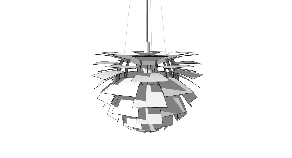 200个灯具SU草图大师模型-吊灯落地灯灯具灯饰sketchup模型合集-SKP格式-372M