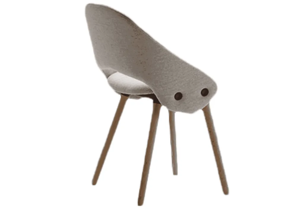 北欧现代简约风格餐椅白底PNG图片-软装PPT排版家具单品图片-767张-1.95G