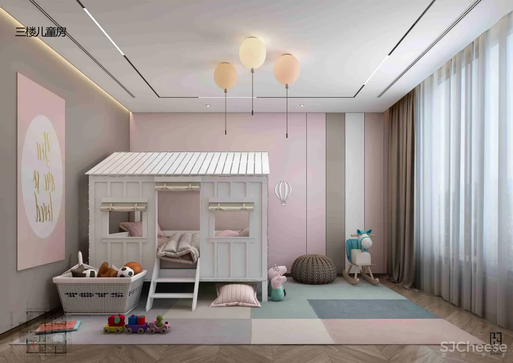 本朴设计-无锡江阴1000㎡精工豪邸丨概念&深化方案+效果图+施工图+物料+机电丨1.5G