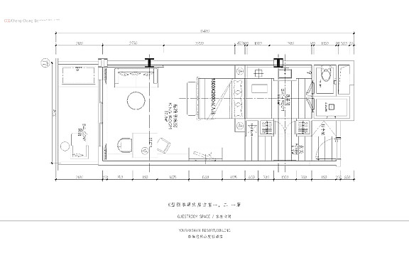 酒店平面布置方案合集-大堂餐吧客房总统套房酒店平面设计布局方案参考图-309张-783M