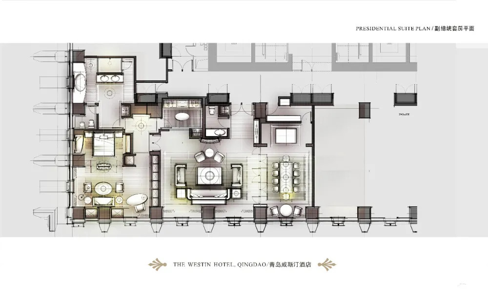 酒店平面布置方案合集-大堂餐吧客房总统套房酒店平面设计布局方案参考图-309张-783M