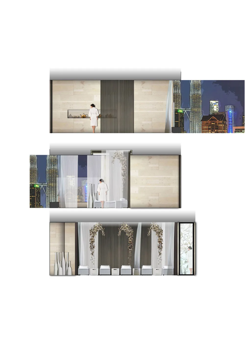 酒店PSD彩色平立面-Photoshop分图层彩平彩立图-PSD格式-3.04G