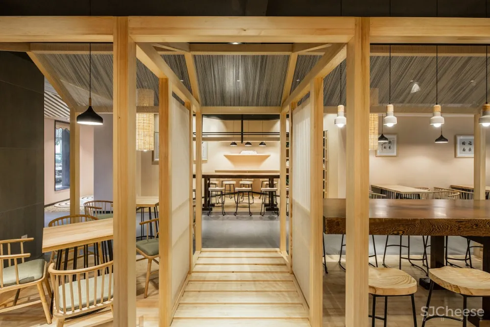 日式餐厅实景合集-工装餐饮空间日式风格餐厅饭店参考图-52套1000张-1.61G