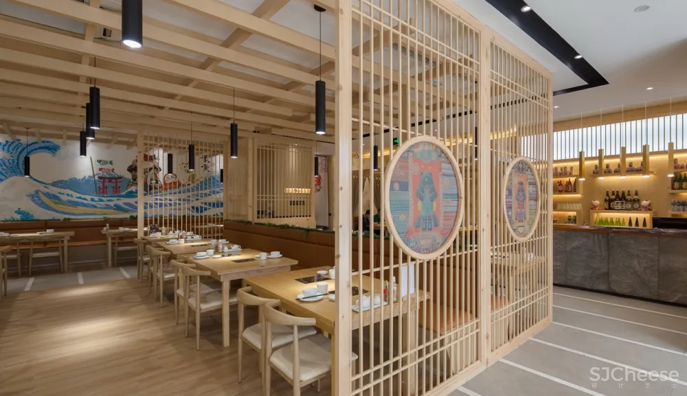 日式餐厅实景合集-工装餐饮空间日式风格餐厅饭店参考图-52套1000张-1.61G