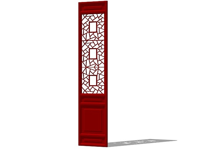 各类雕花隔断SU模型-草图大师雕花隔断sketchup模型-70个226M