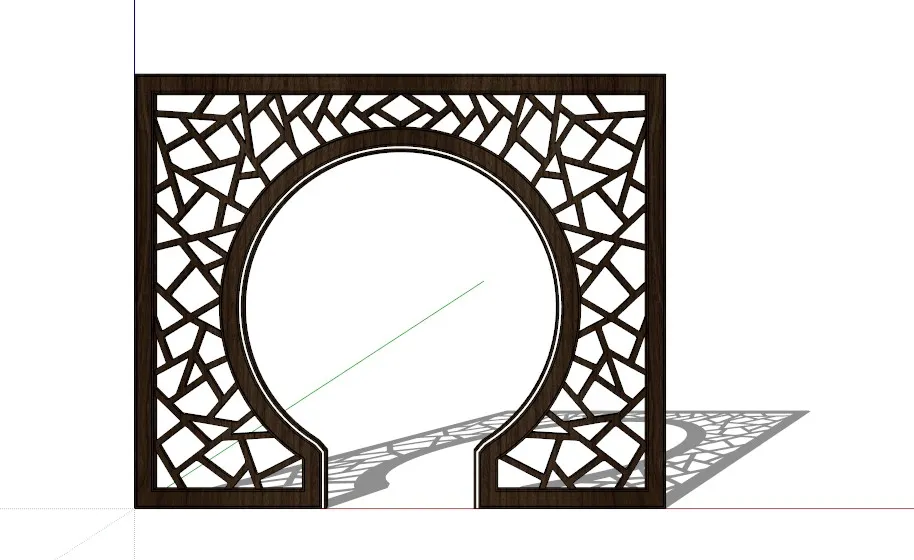 各类雕花隔断SU模型-草图大师雕花隔断sketchup模型-70个226M