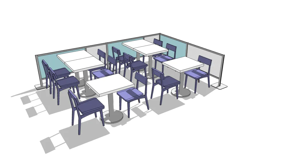 SU办公模型-办公空间工位屏风沙发椅子会议桌sketchup草图大师模型-98个-288M