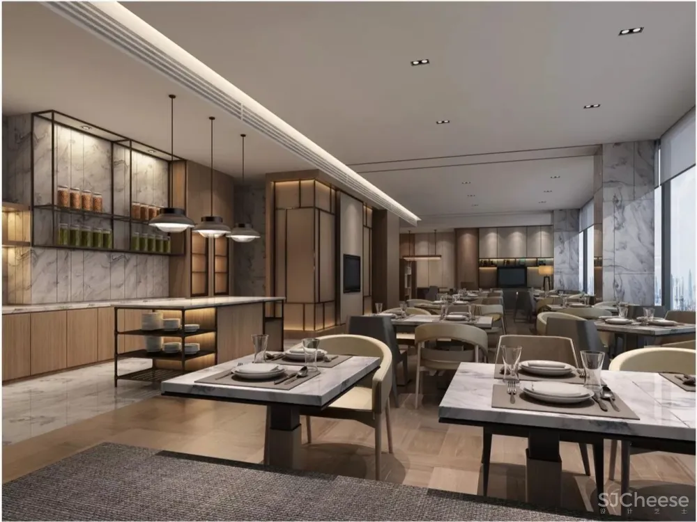 淡雅自然的万怡酒店设计分享