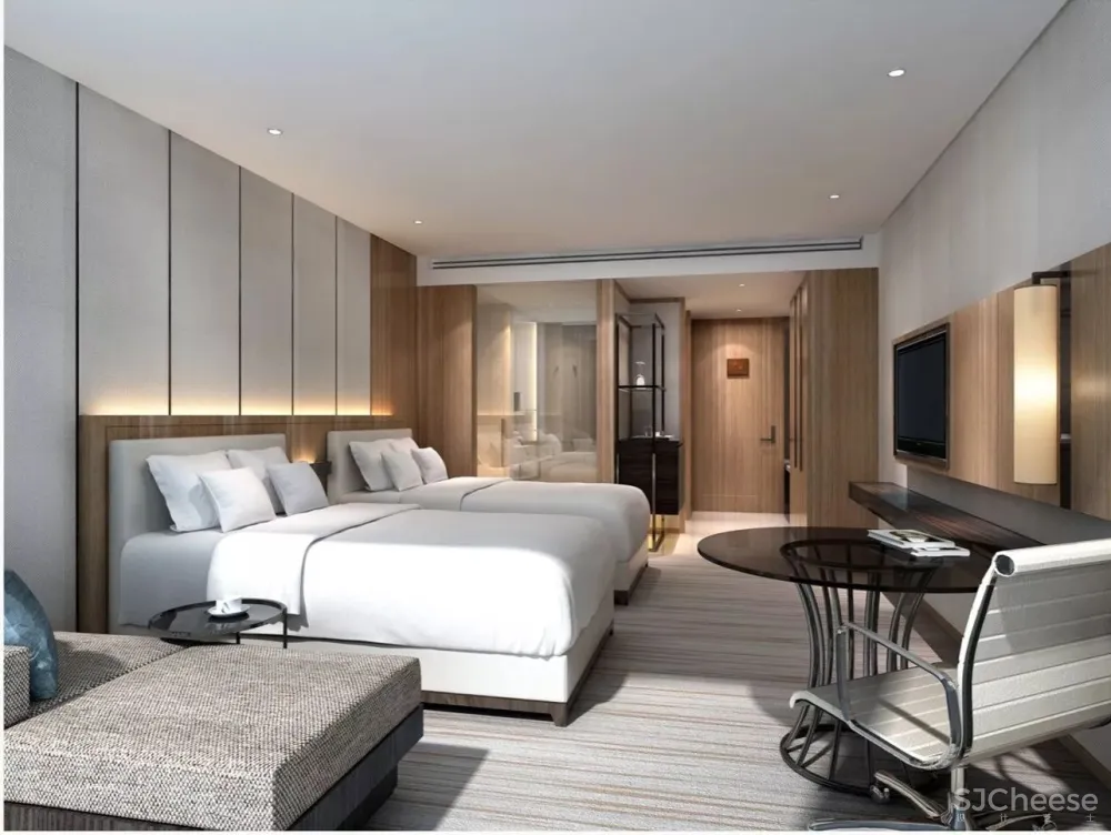 淡雅自然的万怡酒店设计分享