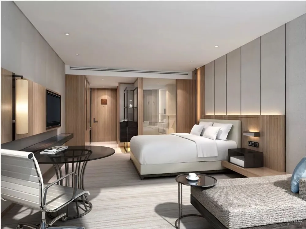 淡雅自然的万怡酒店设计分享