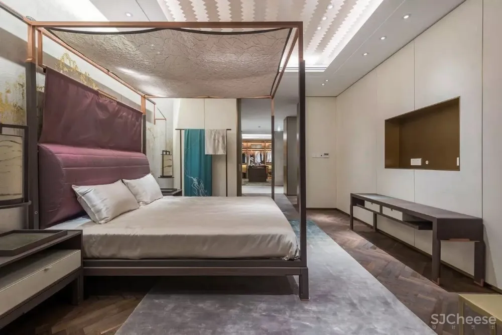 北京集美组 梁建国-郑州建业天筑6#A户型超大平层样板间丨603㎡丨施工图CAD+官方摄影丨152M