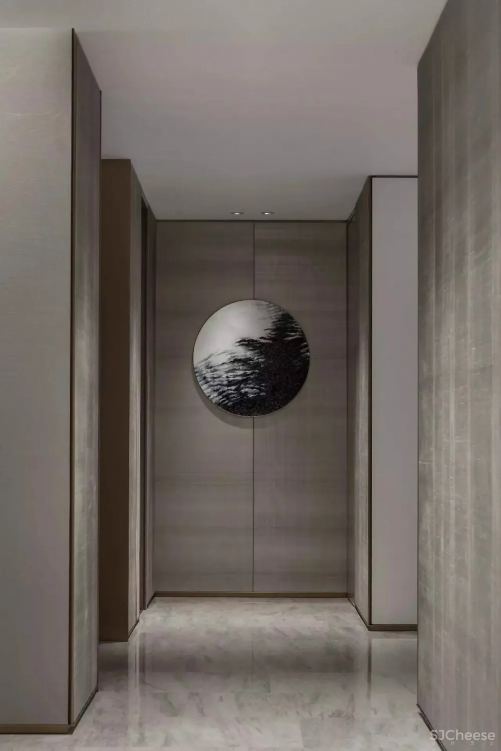 北京集美组 梁建国-郑州建业天筑6#A户型超大平层样板间丨603㎡丨施工图CAD+官方摄影丨152M