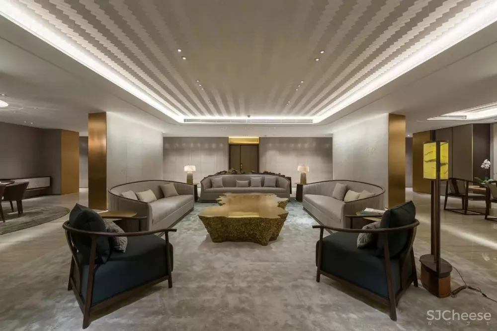 北京集美组 梁建国-郑州建业天筑6#A户型超大平层样板间丨603㎡丨施工图CAD+官方摄影丨152M