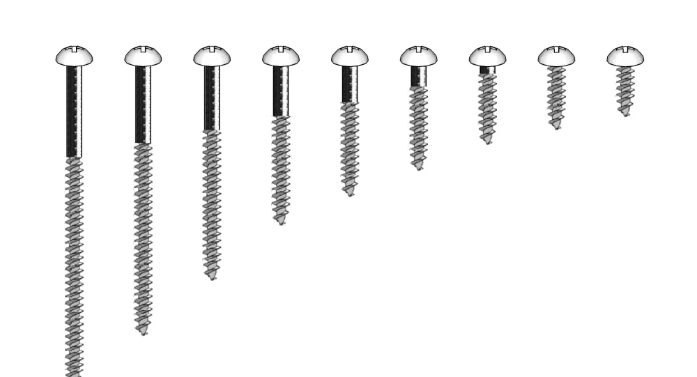 SU螺丝螺母工业模型小品sketchup螺丝螺丝钉螺纹