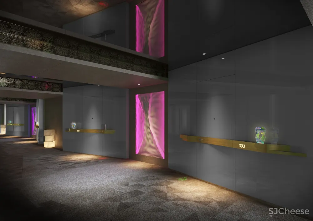 西安万众W酒店公区客房效果图+设计方案+设计手稿JPG+PDF-1.28G