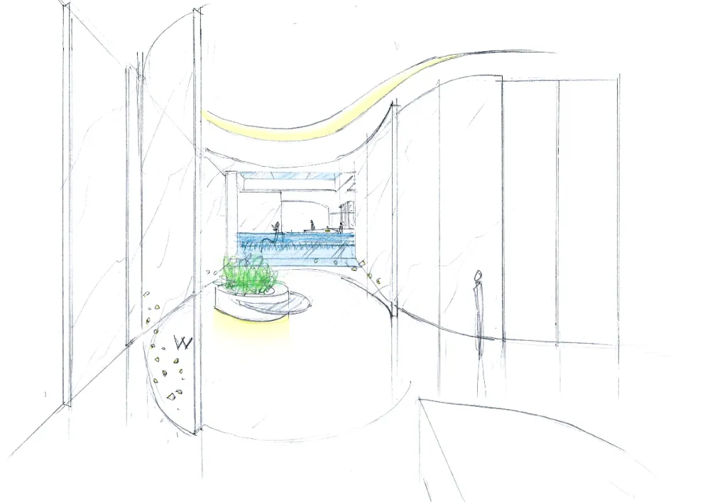 西安万众W酒店公区客房效果图+设计方案+设计手稿JPG+PDF-1.28G
