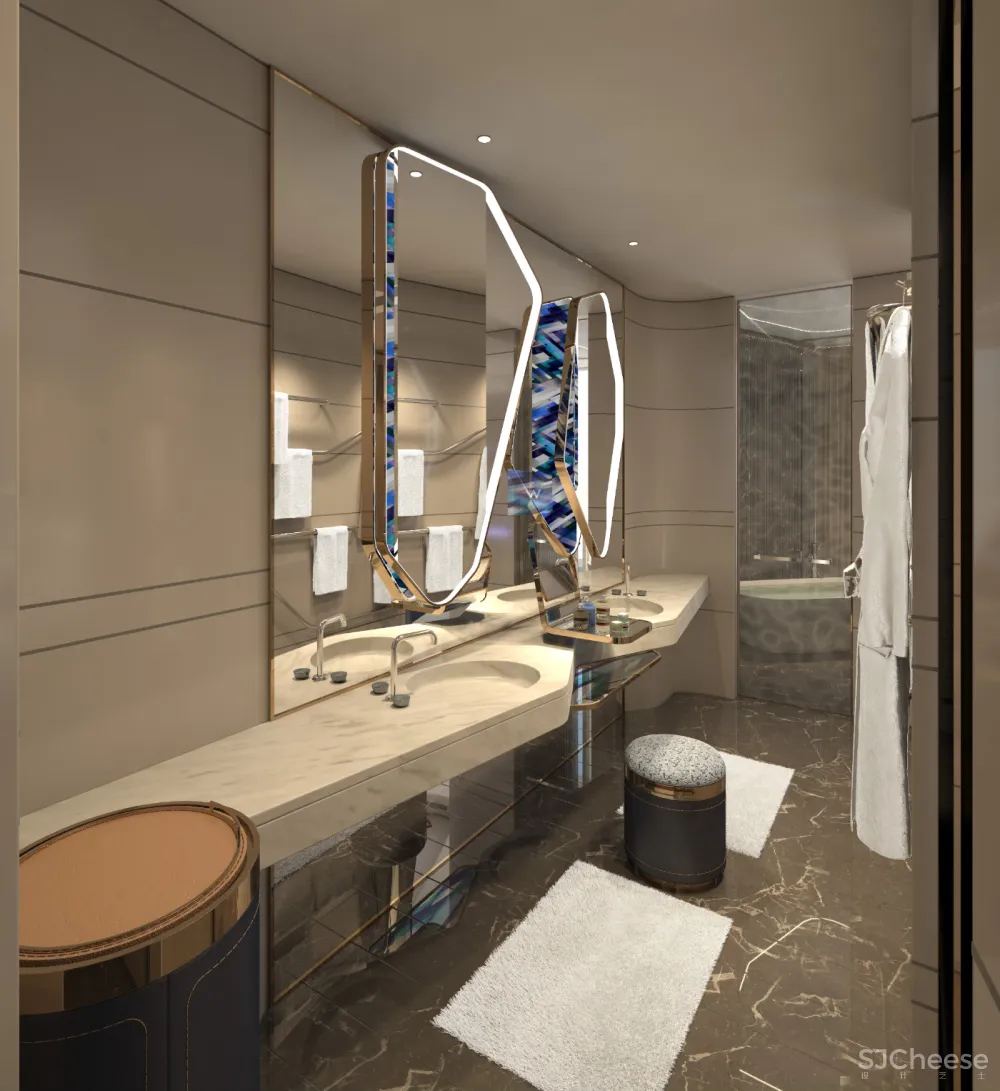 西安万众W酒店公区客房效果图+设计方案+设计手稿JPG+PDF-1.28G