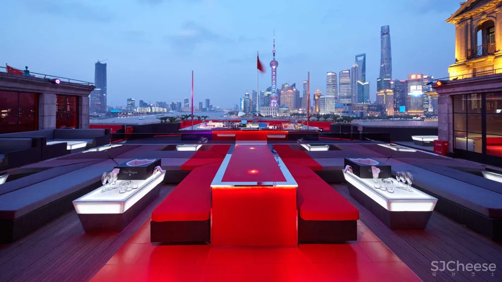 Kokaistudios-上海外滩18号酒吧丨1100㎡丨效果图+施工图+机电+厨房+摄影丨185M