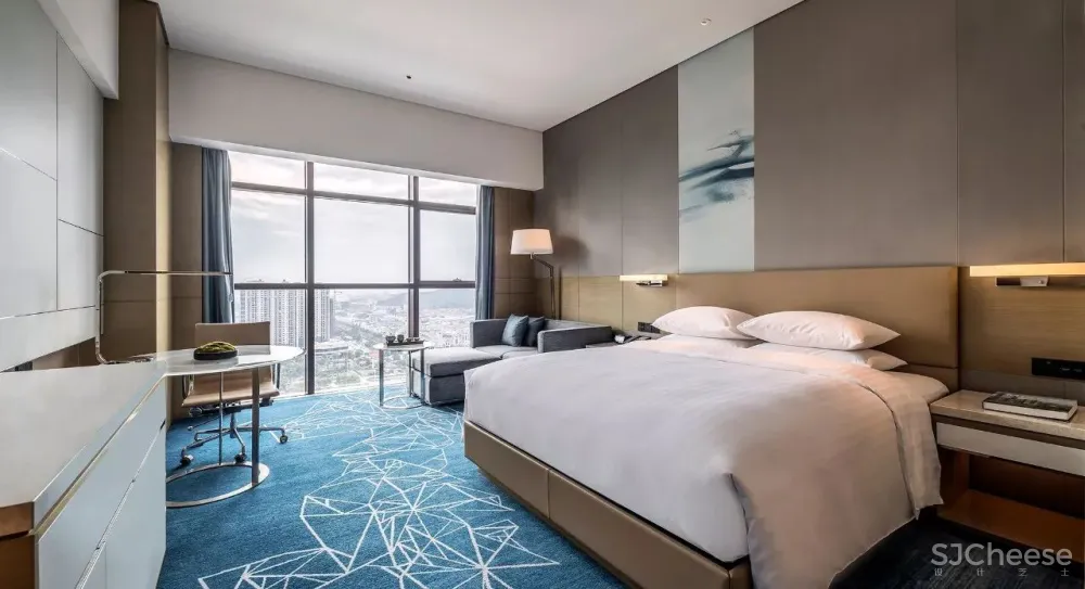 现代简约风的万怡酒店设计分享