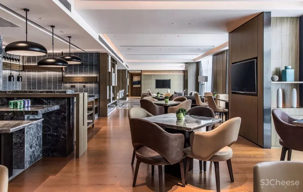 现代简约风的万怡酒店设计分享