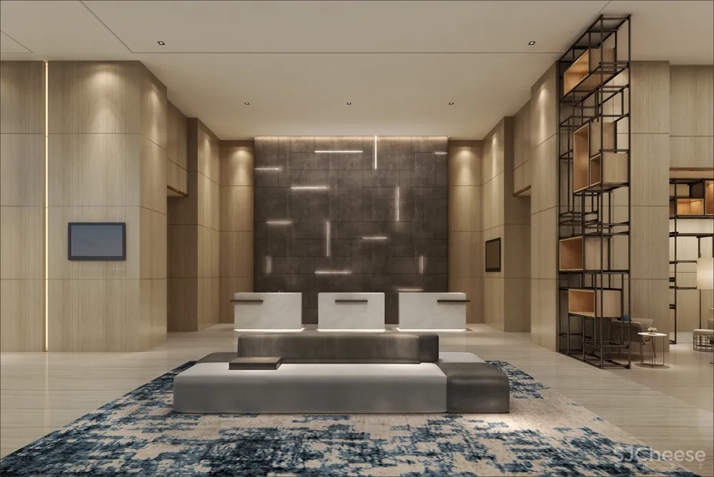 现代简约风的万怡酒店设计分享