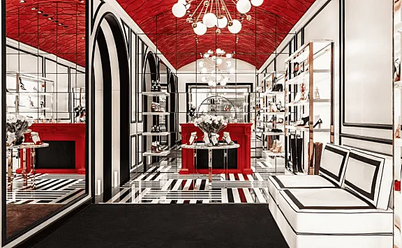 鞋包店铺实景合集-鞋包商业店铺高清实景参考图片-68套1100张-386M