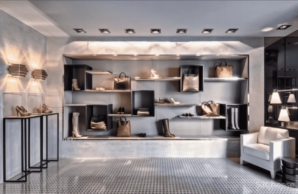 鞋包店铺实景合集-鞋包商业店铺高清实景参考图片-68套1100张-386M