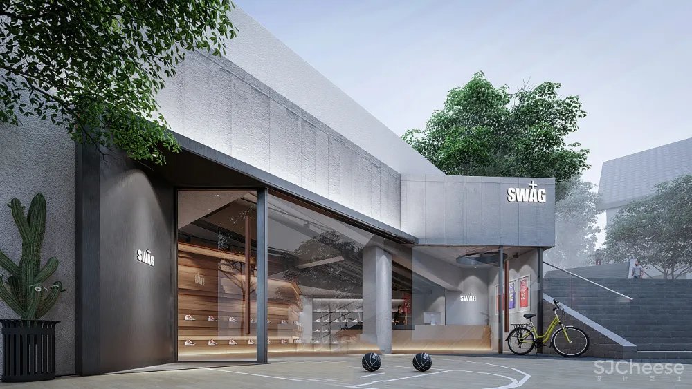 鞋包店铺实景合集-鞋包商业店铺高清实景参考图片-68套1100张-386M