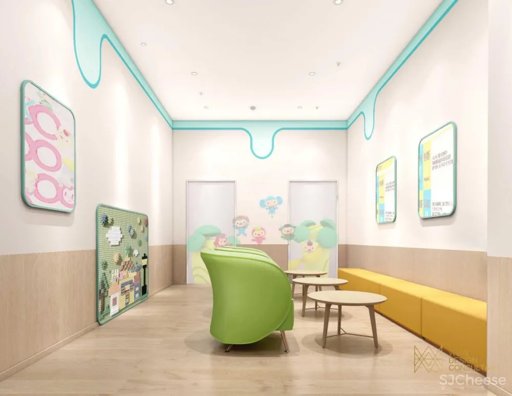 上海江桥万达宝贝王早教中心，设计施工一体化 | WUD伍曦设计